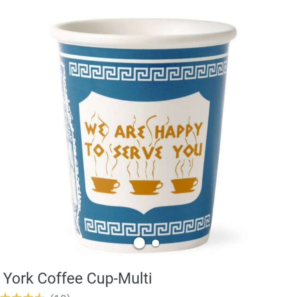 ☀️ NWT ☀️ We are happy to serve you NY cup ☀️